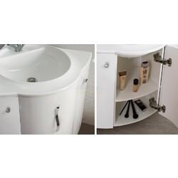 Тумба для умывальника Belux Дали 80.61 левая, угловая