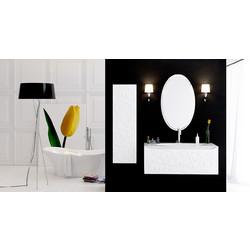 Шкаф-пенал подвесной Aqwella Clarberg Elegance 40, левый