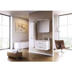 Тумба с умывальником Aqwella 5 Stars Simphony 70, подвесная, белый