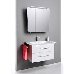 Тумба с умывальником Aqwella 5 Stars Simphony 70, подвесная, белый