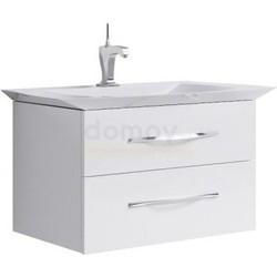 Тумба с умывальником Aqwella 5 Stars Simphony 70, подвесная, белый