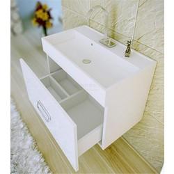 Тумба с умывальником Aqwella Темпо 70, подвесная