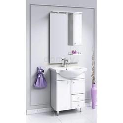 Тумба с умывальником Aqwella Барселона-Люкс 65, с корзиной