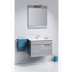 Тумба с умывальником Aqwella Бриг 61, подвесная, дуб седой