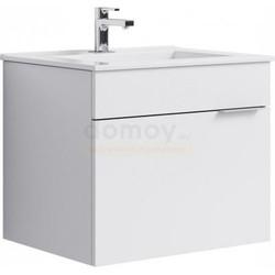 Тумба с умывальником Aqwella Бриг 61, подвесная, дуб седой