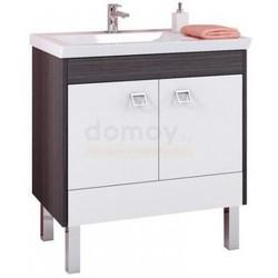 Тумба с умывальником Aqwella Командор 70, венге магия