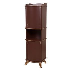 Шкаф-пенал напольный Аквародос Арт Деко 54, правый, итальянский орех