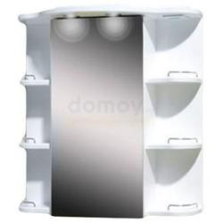 Зеркало-шкаф с полкой Belux Кварта 80x75.9, с подсветкой