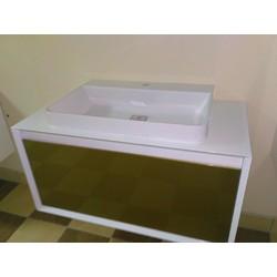 Тумба для умывальника Belux Валенсия 90, подвесная, шоколад 99