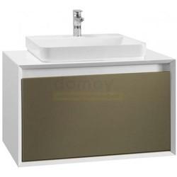 Тумба для умывальника Belux Валенсия 90, подвесная, шоколад 99