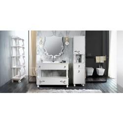 Тумба для умывальника Belux Вена 111, белый матовый 18