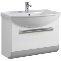 Тумба для умывальника Belux Итака 75, подвесная, металлик 11