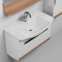 Тумба для умывальника Belux Итака 105, подвесная, молочный дуб 61