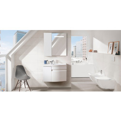 Тумба для умывальника Belux Япония 80, подвесная, правая