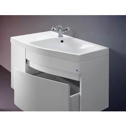 Тумба для умывальника Belux Япония 80, подвесная, правая