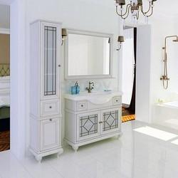 Тумба для умывальника Акватон Беатриче 107, слоновая кость