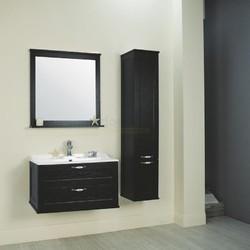 Шкаф-пенал подвесной Акватон Леон 31, черный ясень