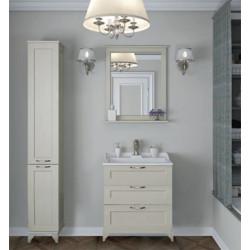 Шкаф-пенал напольный Акватон Леон 33 Н, бежевый дуб