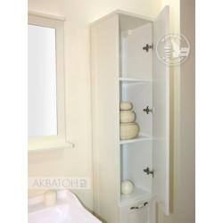 Шкаф-пенал напольный Акватон Леон 33 Н, бежевый дуб