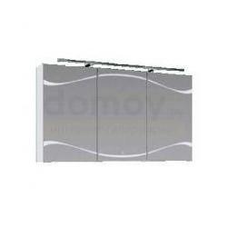 Зеркало-шкаф Aqwella Clarberg Due amanti 100x70 с подсветкой