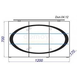 Зеркало-шкаф Aqwella Clarberg Dune 120x70 с подсветкой