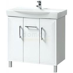 Тумба для умывальника Акваль Манго 80, Санти, три двери