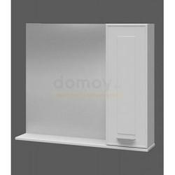 Зеркало-шкаф с полкой АВН Манчестер 85x72, правый, белый 1