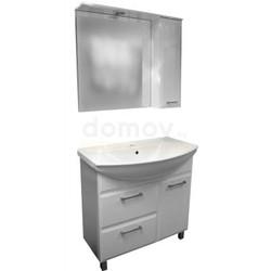 Зеркало-шкаф АВН Камиа 85 с подсветкой