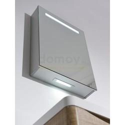 Зеркало-шкаф Belbagno SPC-1A-DL-BL-500 50x70 с подсветкой