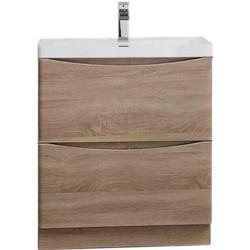 Тумба для умывальника BelBagno Ancona-N 80, Rovere Bianco