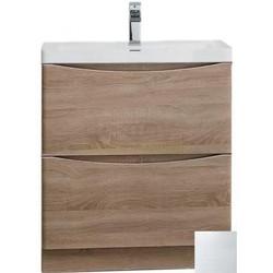 Тумба для умывальника BelBagno Ancona-N 80, Bianco Fassinato