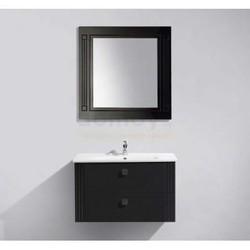 Зеркало BelBagno Atria 80x80, Nero Lucido