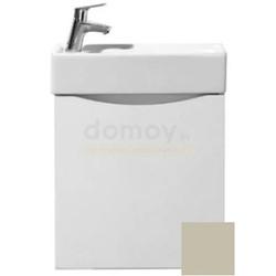 Тумба для умывальника BelBagno Mini 50, подвесная, левая, Tortora Lucido