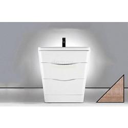 Тумба для умывальника BelBagno Piramide 65, Rovere Bianco