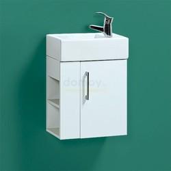 Тумба для умывальника Акваль Паола 46 подвесная правая