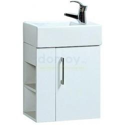 Тумба для умывальника Акваль Паола 46 подвесная правая