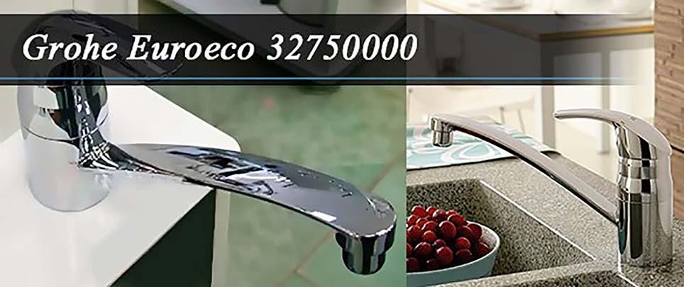 Смеситель для кухни Grohe Euroeco 32750000 с длинным изливом