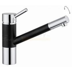 Смеситель для кухни Aquasanita Tera 2765, black metallic