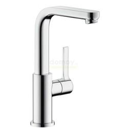 Смеситель для умывальника Hansgrohe Metris S 31159000, поворотный излив