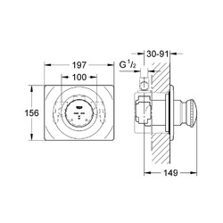 Смеситель для душа Grohe Contromix Surf 36121000