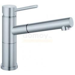 Смеситель для кухни Blanco Alta-S Compact 517182, с выдвижной лейкой, сталь
