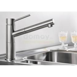 Смеситель для кухни Blanco Alta-S Compact 517182, с выдвижной лейкой, сталь