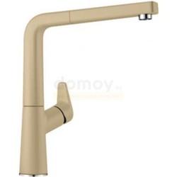 Смеситель для кухни Blanco Avona-S 521282, с выдвижной лейкой, шампань