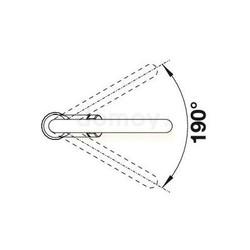 Смеситель для кухни Blanco Carena-S 520980, с выдвижной лейкой, антрацит