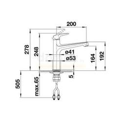 Смеситель для кухни Blanco Felisa 520328, белый