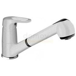 Смеситель для кухни Blanco Wega-S 520763, с выдвижной лейкой, жемчужный