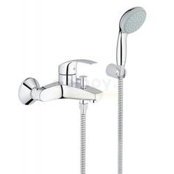 Смеситель для ванны Grohe Eurosmart DN15 33302002 с лейкой, настенный