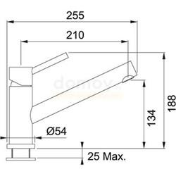 Смеситель для кухни Franke Taros 115.0052.545