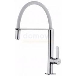 Смеситель для кухни Teka FO 937 62937020FW, с выдвижной лейкой, белый