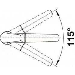 Смеситель для кухни Blanco Felisa-S 521725, с выдвижной лейкой, мускат